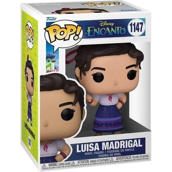 Funko Pop Disney Encanto Luisa Madrigal Vinyl Figure 1147 New - Picture 2 of 8